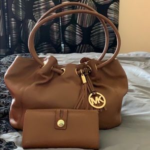 Michael Kors purse and wallet